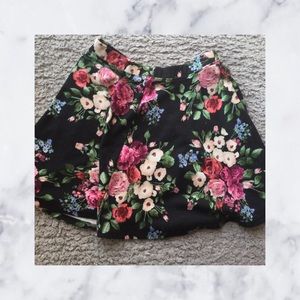 Floral Skater Skirt